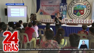 Libreng papsmear at breast exam, hatid ng GMAKF sa mga gumagawa ng kiping para sa Pahiyas ng Quezon | 24 Oras