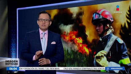 Incendio destruye centro comercial en Varsovia, Polonia