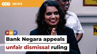 Bank Negara seeks to overturn unfair dismissal ruling