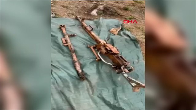 Pençe-Kilit bölgesinde çok sayıda silah ve mühimmat ele geçirildi