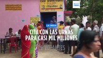 Casi mil millones de votantes tienen una cita con las urnas en la India