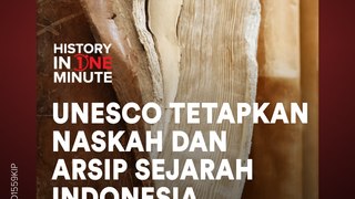 UNESCO Tetapkan Naskah dan Arsip Sejarah Indonesia Sebagai Memori Dunia