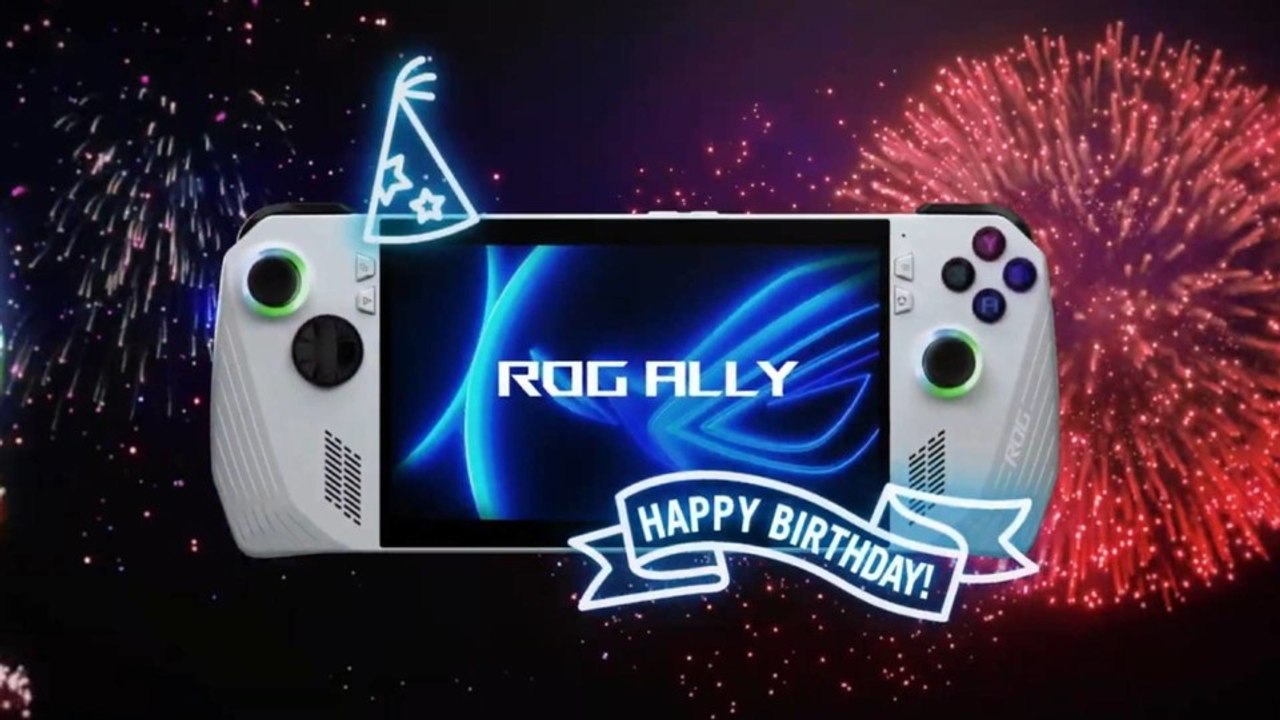 Einer der besten Gaming-Handhelds: ASUS feiert den ersten Geburtstag der ROG Ally
