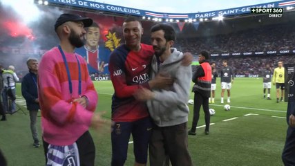 Bigflo taquine le PSG et Mbappé en portant le maillot du TFC au Parc.