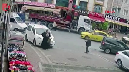 Vinç elektrik kablolarına çarpınca patlama oldu : 1 yaralı