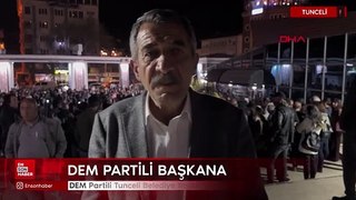DEM Partili Tunceli Belediye Başkanı Cevdet Konak hakkında soruşturma