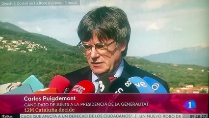 RTVE Genera Controversia al Llamar 'Exiliado' a Puigdemont Durante las Elecciones 🇪🇸
