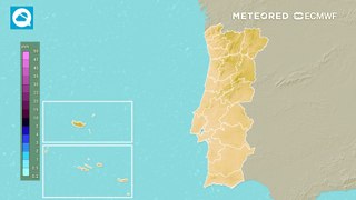 Depressão fria provocará precipitação abundante nestas regiões de Portugal nos próximos dias
