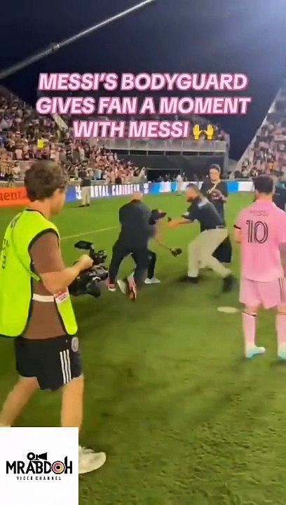 شاهد الحارس الشخصي لميسي بالدوري الامريكي  .. Watch Messi's bodyguard in the American League