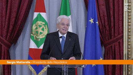 Mattarella "Pace si costruisce a partire dalla vita di ogni giorno"
