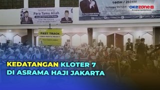 Sebanyak 393 Jemaah Asal Banten Tiba di Asrama Haji Jakarta