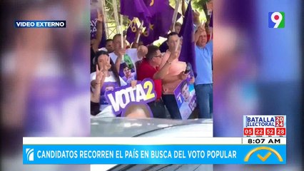 Candidatos recorren el país en busca de voto popular | El Despertador SIN