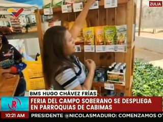 Feria del Campo Soberano atendió parroquias zulianas del municipio Cabimas