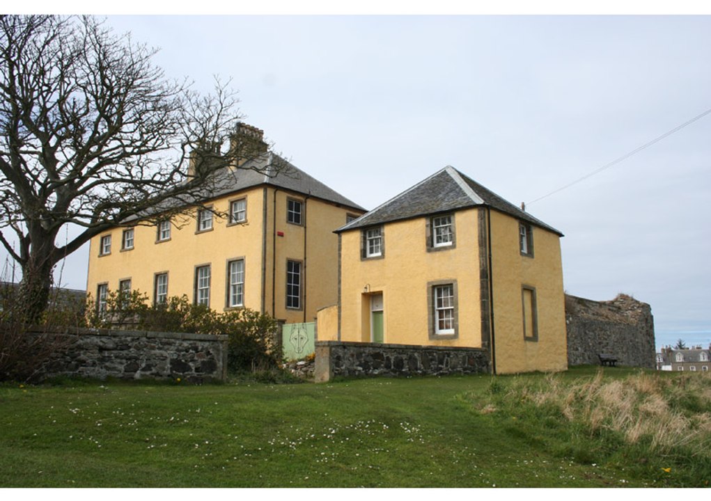 Banff Castle Highland Day massed pipe bands