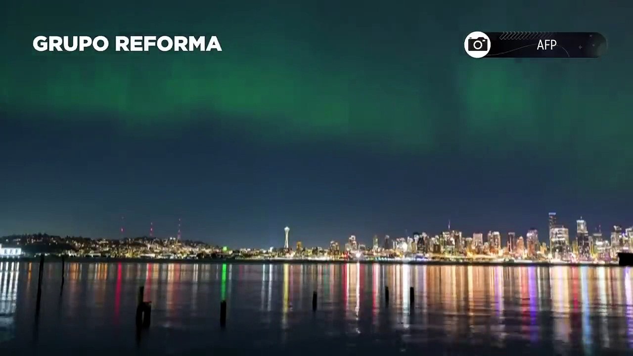 Tormenta solar "extrema" provoca auroras boreales