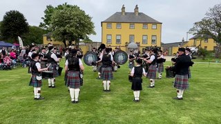 Banff Castle Highland Day Strathisla Pipe Band