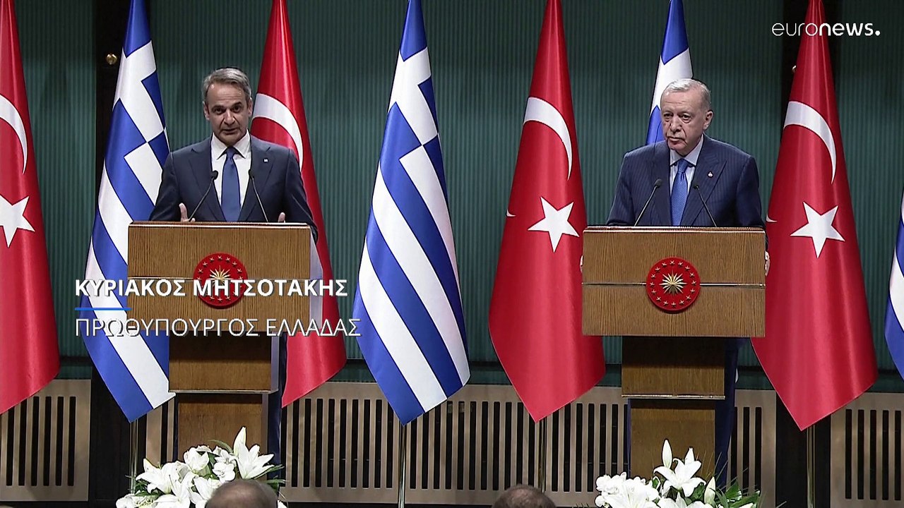 Συνάντηση Μητσοτάκη - Ερντογάν στην Άγκυρα: Οι δηλώσεις των δύο ηγετών