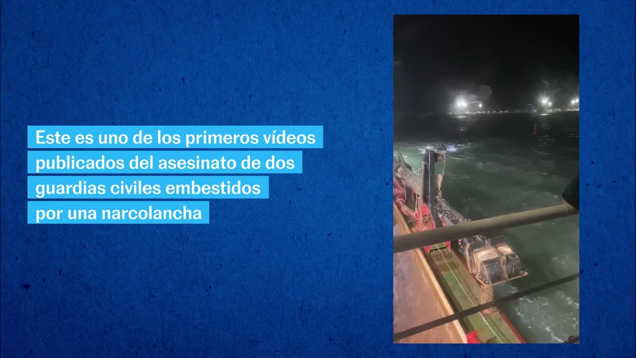 El asesinato de dos guardias civiles por una narcolancha en febrero