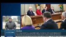 Andréi Beloúsov es nombrado Ministro de Defensa de Rusia