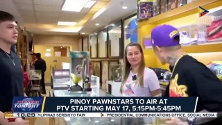 Pinoy Pawnstars to air on PTV starting May 17, 5:15 p.m.–5:45 p.m.