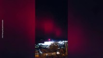 Aurora austral en Ushuaia
