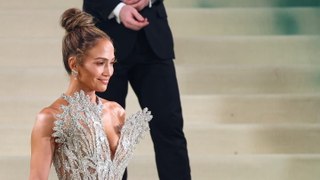 Jennifer Lopez's Naked Dress Was Covered in 2.5 Million Silver Beads at the 2024 Met Gala