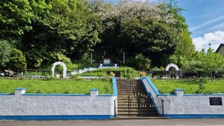 Our Lady of Lourdes grotto in the Brandywell
