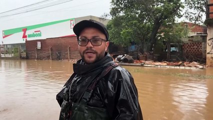 Hochwasser in Brasilien: Die Pegel steigen wieder