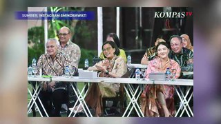 Potret Sri Mulyani Kumpul Bareng SBY Hadiri Halalbihalal Kabinet Indonesia Bersatu