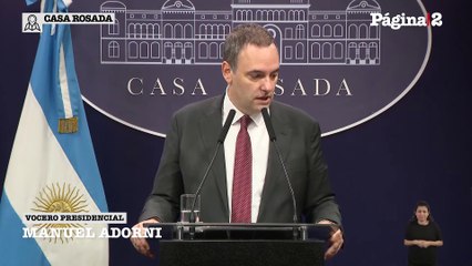 Adorni adelantó que el gobierno decretará la emergencia ferroviaria