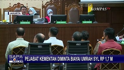Saksi Ungkap Ada Permintaan Lunasi Biaya Umrah Keluarga SYL Rp1,7 Miliar