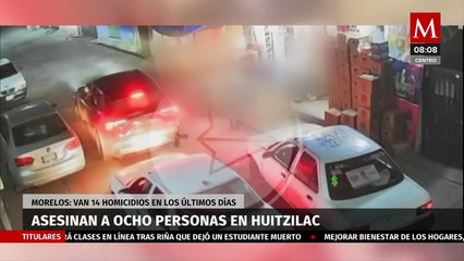 Presidente municipal de Huitzilac pide apoyo a la federación tras masacre en una tienda