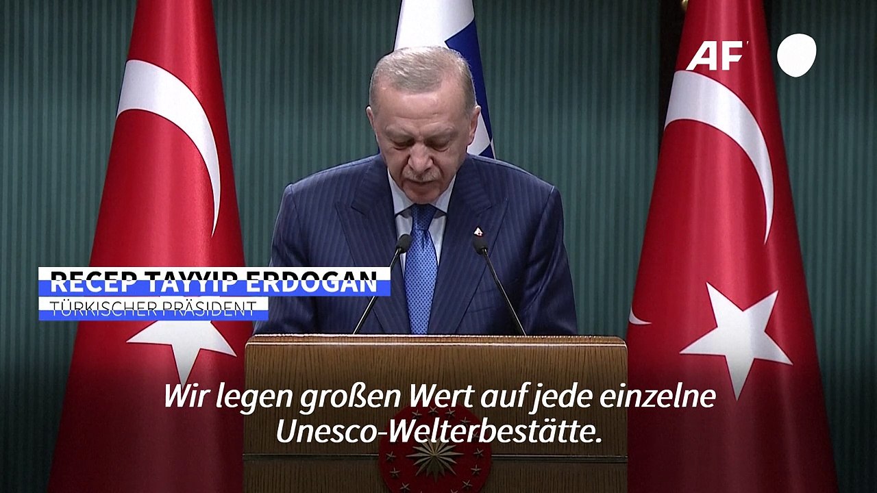 Erdogan: Orthodoxe Kirche wird in Moschee umgewandelt