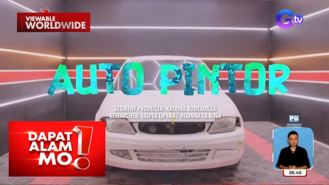 Proseso ng pagkukulay ng mga sasakyan, silipin | Dapat Alam Mo!