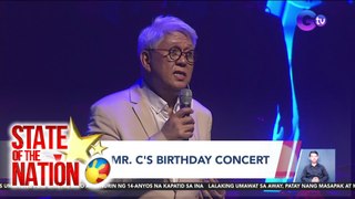 Mr. C'S Birthday Concert | SONA