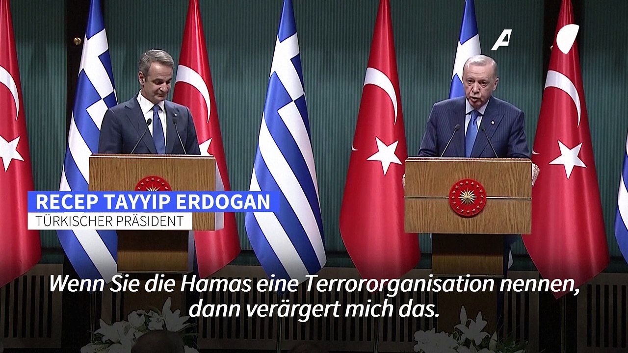Erdogan: Mehr als tausend Hamas-Mitglieder in Kliniken in der Türkei