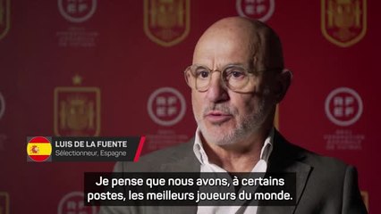 Espagne - De la Fuente : “Nous avons, à certains postes, les meilleurs joueurs du monde”