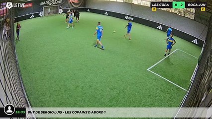 But de Sergio Luis - LES COPAINS D'ABORD 1