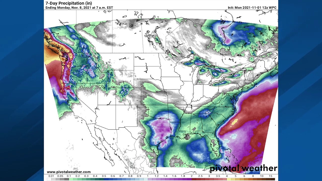 November 1, 2021 Weather Xtreme Video - Morning Edition