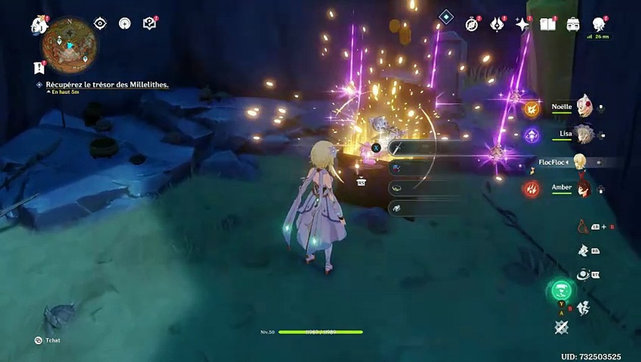 Genshin Impact Les montagnes Millénaires (fin)