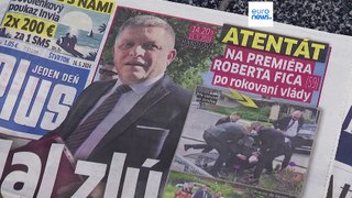 Slovakian ministers blame media and opposition for attack on Prime Minister Robert Fico