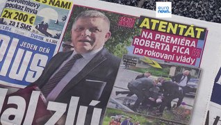 Slovakian ministers blame media and opposition for attack on Prime Minister Robert Fico