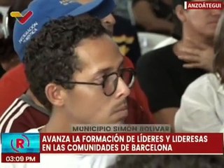 Anzoátegui | Líderes comunitarios se forman con el fin de fortalecer el conocimiento revolucionario