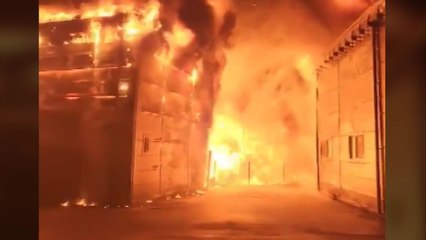 포천 섬유공장에서 불...5시간 반 만에 진화 / YTN