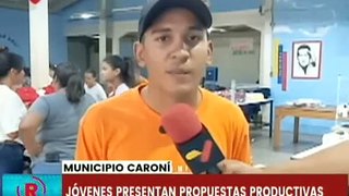 Bolívar | Jóvenes presentan sus propuestas productivas para impulsar la economía del mcpio. Caroní