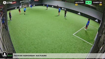 Faute de Yasin Dogan - MJC FLEURS