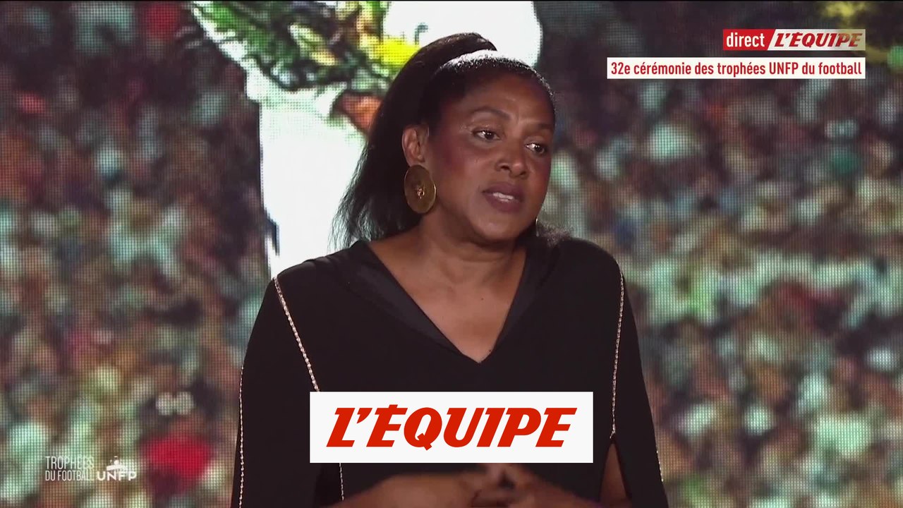 Marie-Josée Pérec, marraine de la 32e cérémonie des Trophées UNFP - Foot - Trophées UNFP