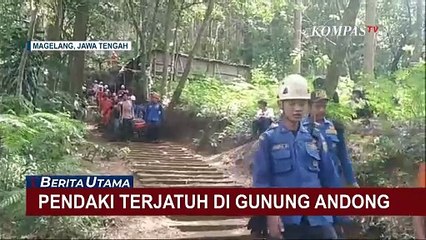 Pendaki Terjatuh di Jurang Gunung Andong, Diduga Akibat Kelelahan dan Mengantuk