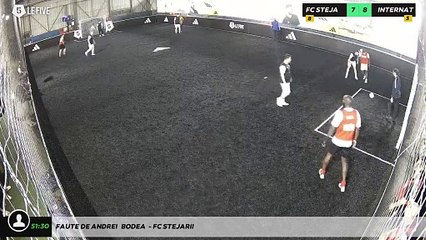 Faute de ANDREI	 BODEA  - FC STEJARII