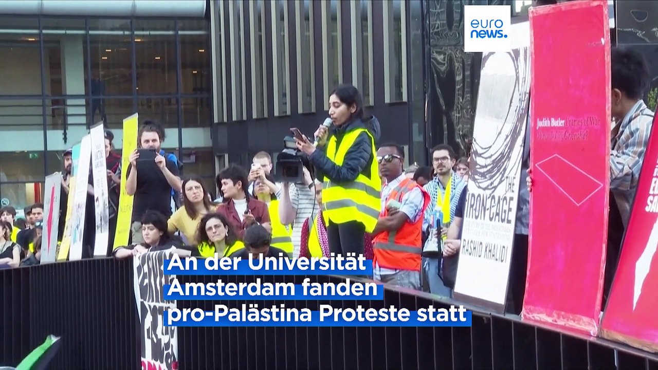 Pro-Palästina-Proteste an Unis in Europa nehmen zu